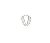 H Edition (M) Matte Castanets Square Earrings