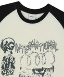 INTERNATIONAL RAGLAN LS TEE