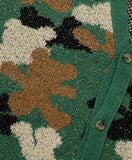 Teddy Bear Camouflage Cardigan