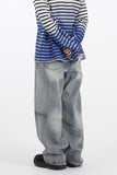 Zeper Diagonal Point Denim