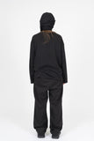 Basic Cotton Two Tuck Wide Pants