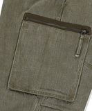 WASHED UTILITY PANT