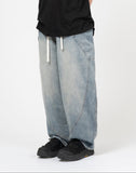 Side Cut Pocket Curved Denim