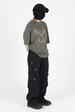 Gear Diagonal Pocket Nylon Pants