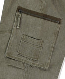 WASHED UTILITY PANT