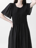 Salmon Smoke Linen One Piece