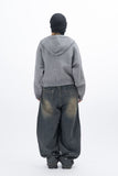 Idos Hooded Knit Zip-up