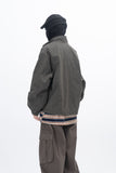 Perna Sand Incision Nylon Windbreaker
