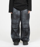Kefi Front Pocket Painting Washed Dart Pants