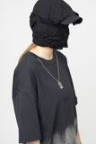 Under Destroyed Pigment Short Sleeve T-Shirt