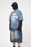 Aps Pigment Dying Short Sleeve T-Shirt