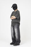 Nex Side Snap Wide Denim