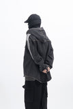 Merence Hooded Denim Shirt