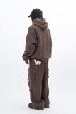 Medi W Boucle Embroidery Heavy Set-Up Hood