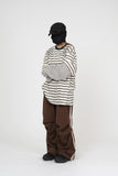 Della Triple Line Corduroy Parachute Pants