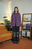 [2-WAY] Sleeve Star Pigment Hood Zip-Up