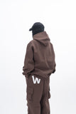 Medi W Boucle Embroidery Heavy Set-Up Hood