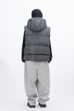 Andra Wrinkle Hood Padded Vest