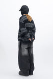 Kera Hairy Stripe Knit