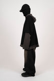 Diela Layered Hood Long Sleeve T-Shirt