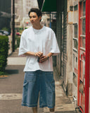 [AG] Reverse Double Knee Half Pants