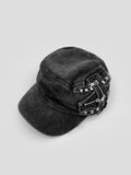 Tanz Zipper Stud Ball Cap