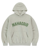 TWILL CUT OFF APPLIQUTE HOODIE
