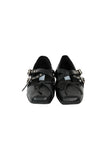 Bohem eyelet flat shoes