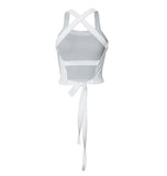 Backless Strap Sleeveless