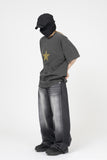 Nex Side Snap Wide Denim