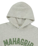 TWILL CUT OFF APPLIQUTE HOODIE