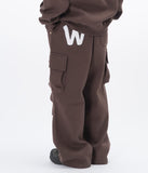 Medi W Boucle Embroidery Heavy Set-Up Sweatpants
