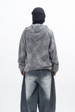 Voda Water Printing Zip-up