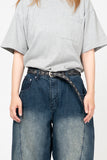 Vedic Eyelet Leopard Belt