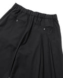 Asymmetric Pleat Pants