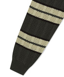 MESH STRIPE KNIT