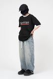 Side Cut Pocket Curved Denim