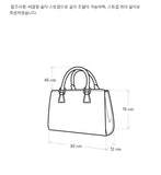 Rossi crack shoulder bag