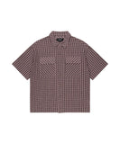 ROLL-UP CHECK HALF SHIRT