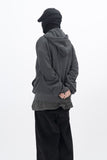 Rhombus Circle Pigment Hood