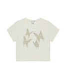 PIGMENT BUTTERFLY GOTH CROP TEE