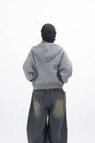 Idos Hooded Knit Zip-up