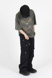 Gear Diagonal Pocket Nylon Pants