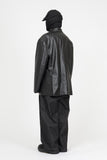 Forem One Button Leather Jacket