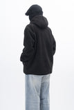 Delroy High Neck Fleece Hoodie