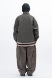 Perna Sand Incision Nylon Windbreaker