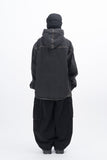 Merence Hooded Denim Shirt