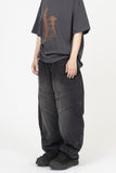 Ad Cut Line Washing Denim