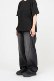 Delia Wave Curve Cut Denim