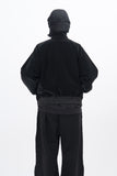 Haider Glossy Leather Track Jacket